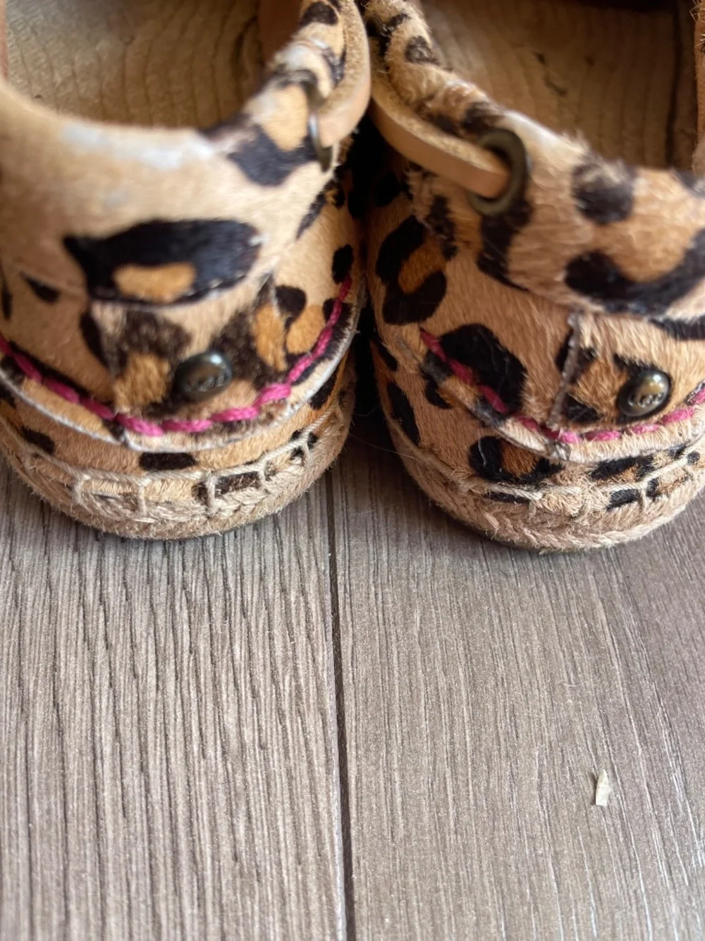Ugg Leopard Calf Hair Espadrilles
